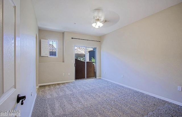 3935 E Rough Rider Rd Unit 1101, Phoenix, AZ 85050 - carpeted spare room with a ceiling fan and baseboards