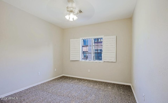 3935 E Rough Rider Rd Unit 1101, Phoenix, AZ 85050 - unfurnished room featuring ceiling fan and carpet flooring