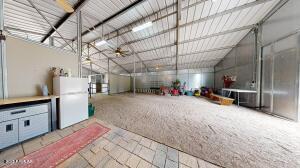 view of horse barn