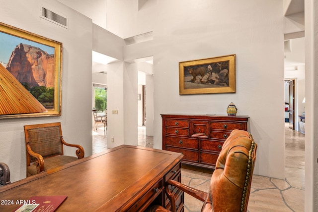 view of dining area