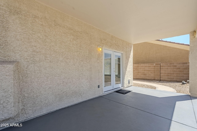 1031 W Longhorn Dr, Chandler, AZ 85286 - view of patio / terrace with french doors