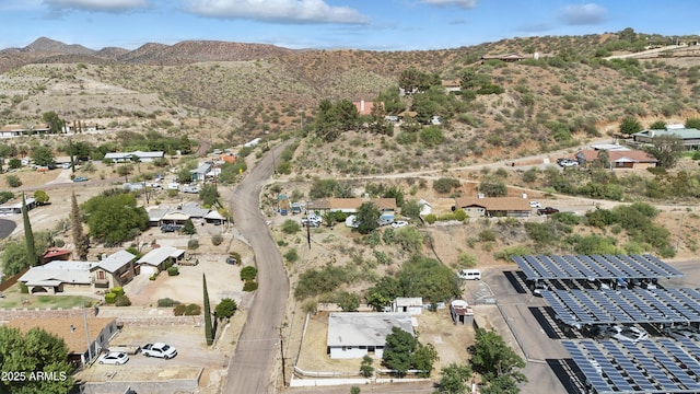 5901 E Short Ave, Globe, AZ 85501 - aerial view of property's location with a mountain backdrop and nearby suburban area