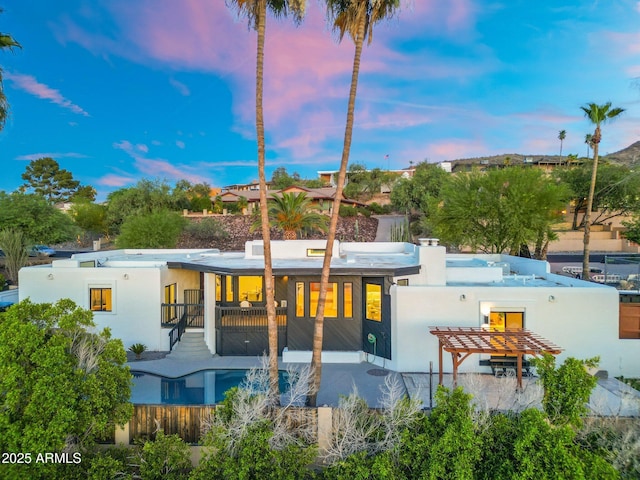 908 W Pershing Ave, Phoenix, AZ 85029 - view of property at dusk