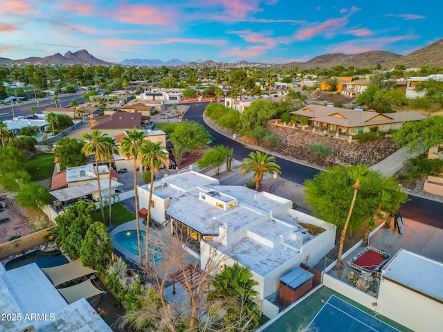 908 W Pershing Ave, Phoenix, AZ 85029 - aerial perspective of suburban area with mountains