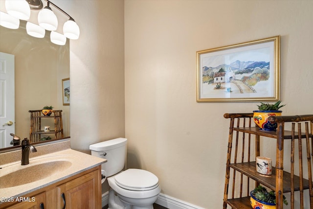 15225 E Golden Eagle Blvd, Fountain Hills, AZ 85268 - bathroom featuring toilet and vanity
