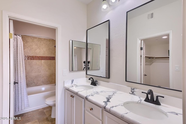11333 N 92nd St Unit 1118, Scottsdale, AZ 85260 - bathroom featuring double vanity and shower / bath combo
