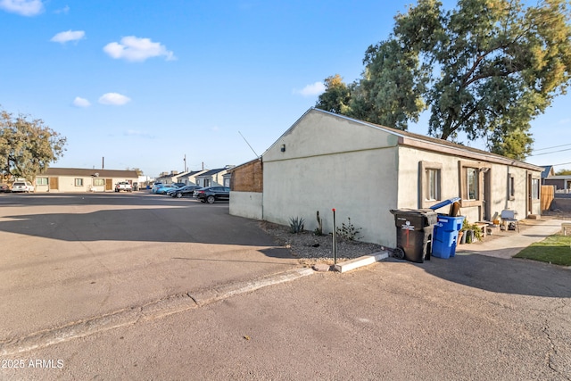 view of property exterior