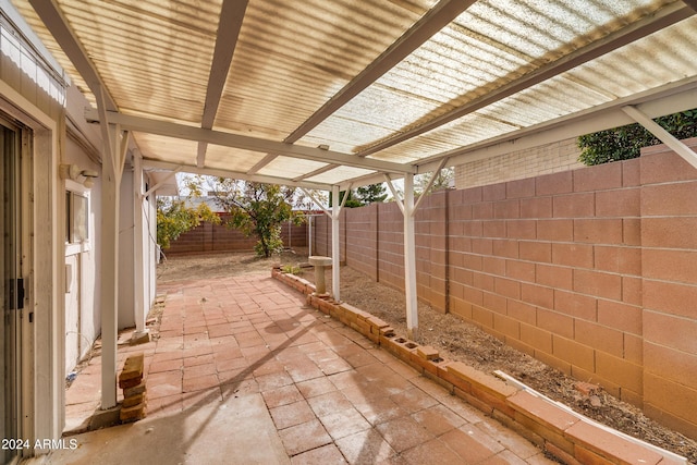 view of patio