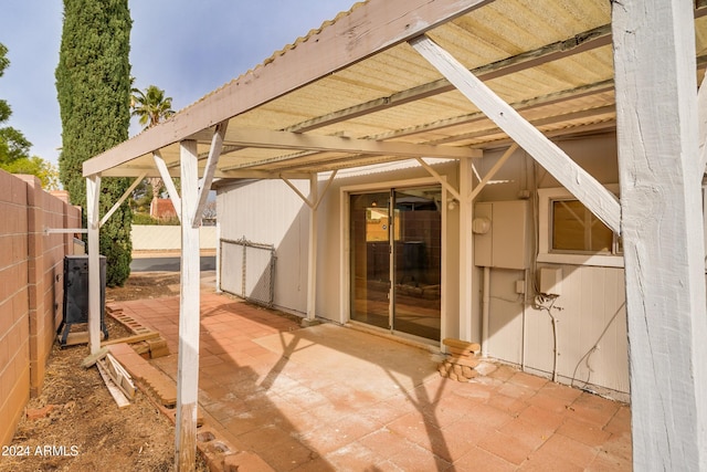 view of patio / terrace