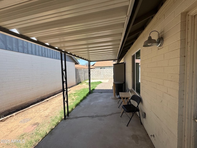 8520 W Palm Ln Unit 1054, Phoenix, AZ 85037 - view of patio / terrace