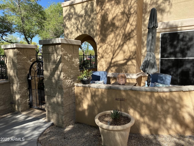 14575 W Mountain View Blvd Unit 711, Surprise, AZ 85374 - exterior space featuring a gate and fence
