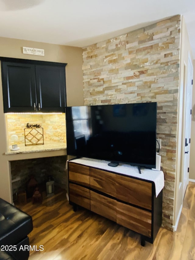 14575 W Mountain View Blvd Unit 711, Surprise, AZ 85374 - living room with wood finished floors