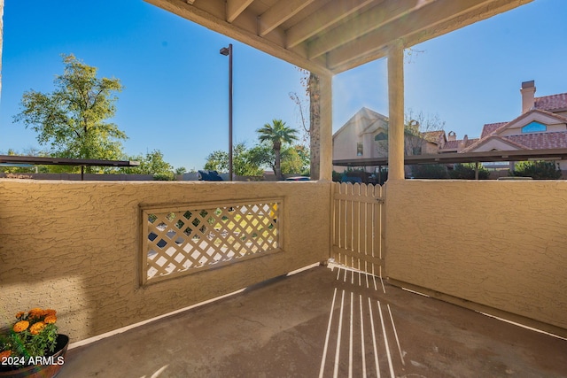 view of patio / terrace