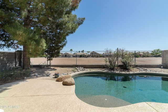 2641 E Brooks St, Gilbert, AZ 85296 - view of pool featuring a fenced backyard and a fenced in pool