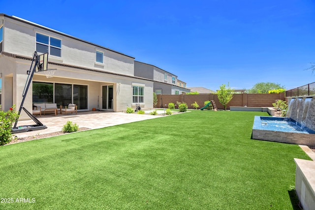 24314 N 21st Pl, Phoenix, AZ 85024 - view of yard with a patio area and a playground
