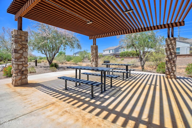 24314 N 21st Pl, Phoenix, AZ 85024 - view of patio / terrace featuring a pergola