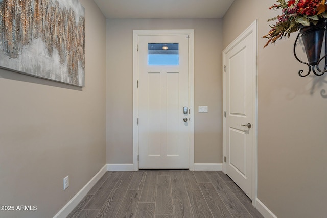 view of entrance foyer