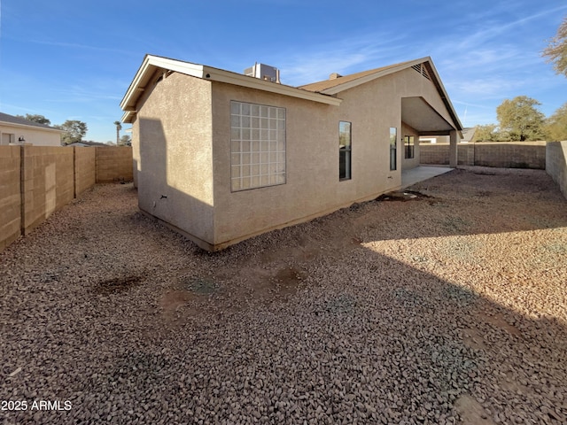 view of rear view of property