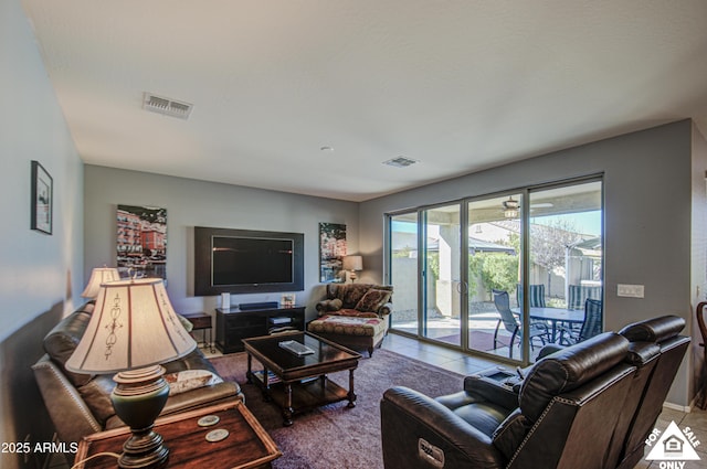 view of living room