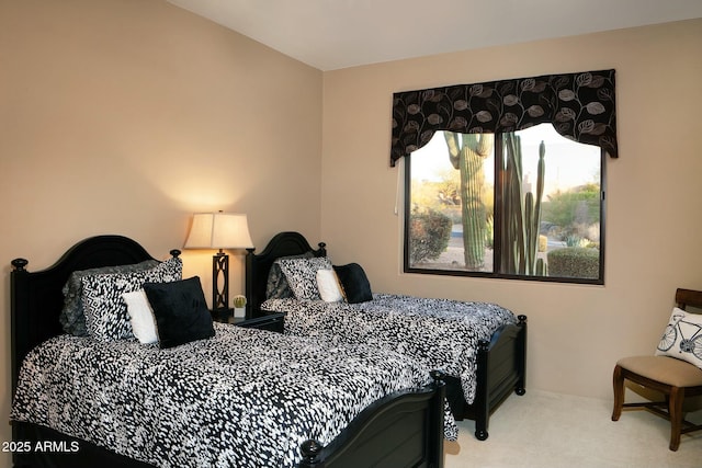 bedroom featuring carpet floors