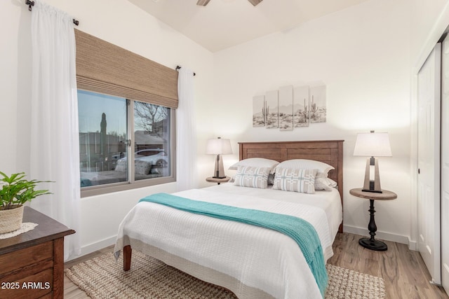 13102 S 177th Dr, Goodyear, AZ 85338 - bedroom with a closet and light wood-type flooring
