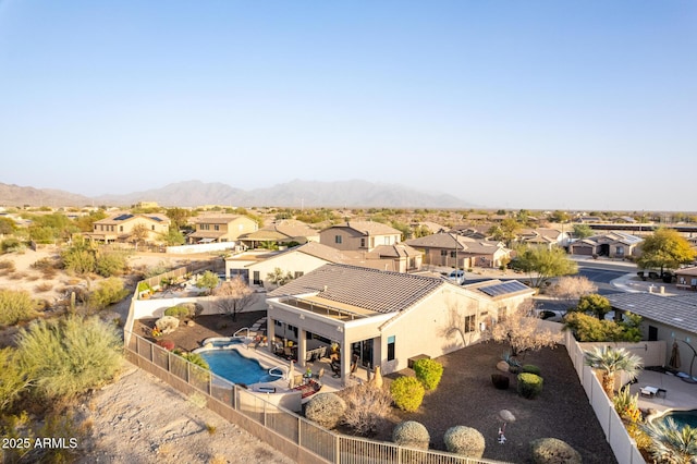 13102 S 177th Dr, Goodyear, AZ 85338 - bird's eye view with a mountain view