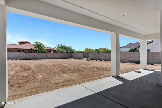 26619 S 169th Pl, Queen Creek, AZ 85142 - view of patio with a fenced backyard