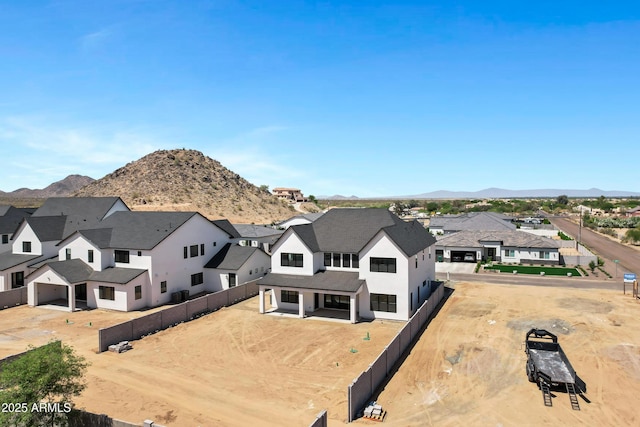 26619 S 169th Pl, Queen Creek, AZ 85142 - aerial view of residential area featuring a mountain backdrop