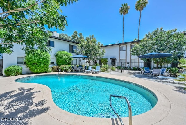3637 E Monterosa St Unit 8, Phoenix, AZ 85018 - community pool featuring a patio area
