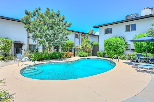 3637 E Monterosa St Unit 8, Phoenix, AZ 85018 - view of pool with a patio