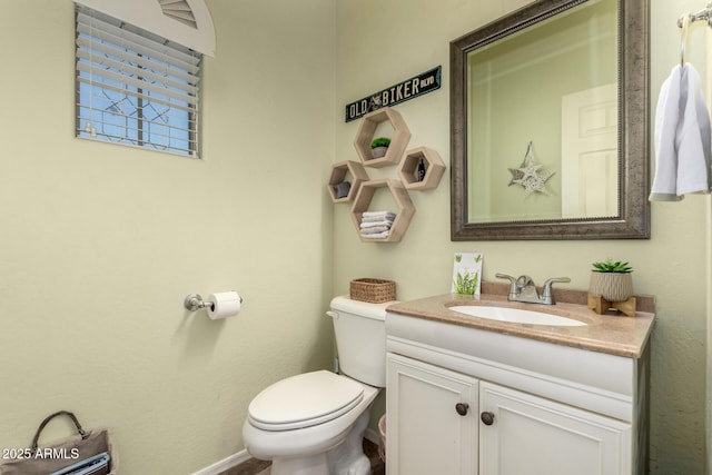 20409 W Thayer St, Buckeye, AZ 85396 - half bathroom featuring vanity and toilet