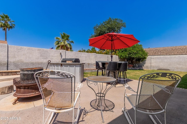 view of patio / terrace