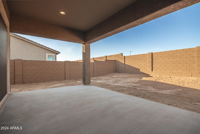 view of patio