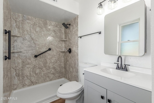 8602 N 42nd Dr, Phoenix, AZ 85051 - bathroom with vanity and a shower