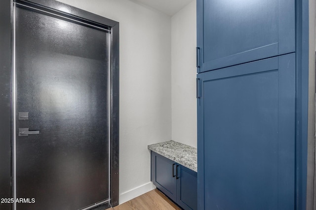 8602 N 42nd Dr, Phoenix, AZ 85051 - mudroom with light wood-type flooring and baseboards