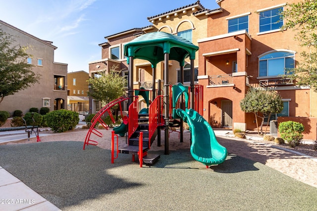 view of communal playground