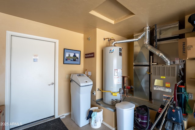1398 W Sheep Wash Way, Benson, AZ 85602 - utilities with water heater and heating unit