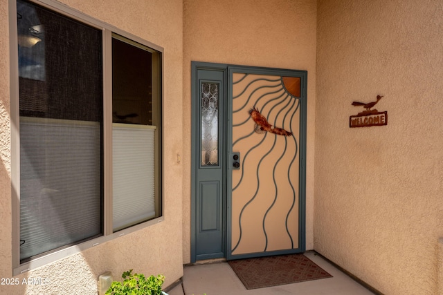 1398 W Sheep Wash Way, Benson, AZ 85602 - entrance to property with stucco siding