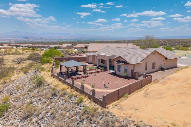 1398 W Sheep Wash Way, Benson, AZ 85602 - view from above of property with a mountainous background