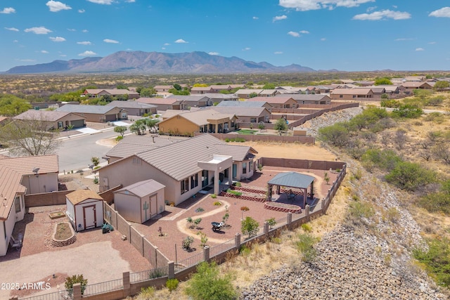 1398 W Sheep Wash Way, Benson, AZ 85602 - aerial perspective of suburban area featuring mountains