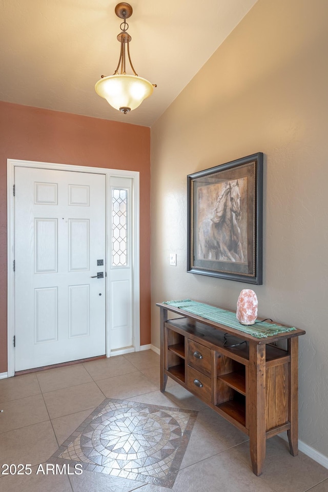 1398 W Sheep Wash Way, Benson, AZ 85602 - foyer with baseboards and light tile patterned floors