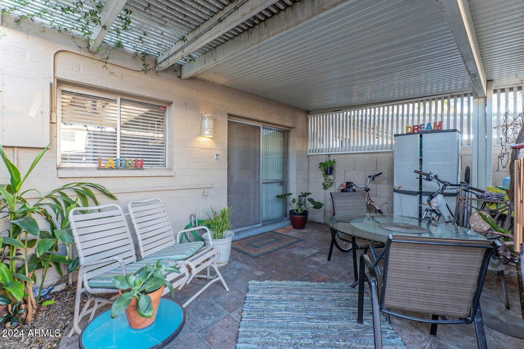 view of patio / terrace