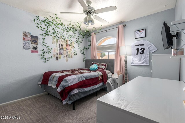 1751 W Mulberry Dr, Chandler, AZ 85286 - bedroom with a ceiling fan and baseboards