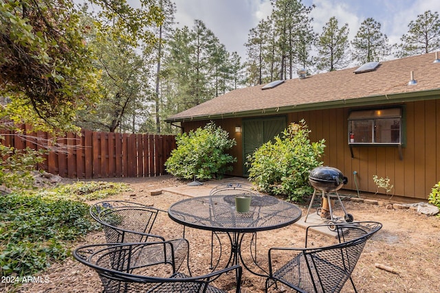 view of patio / terrace with grilling area