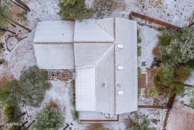 view of aerial view