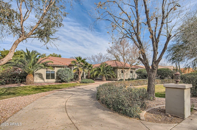 view of mediterranean / spanish home