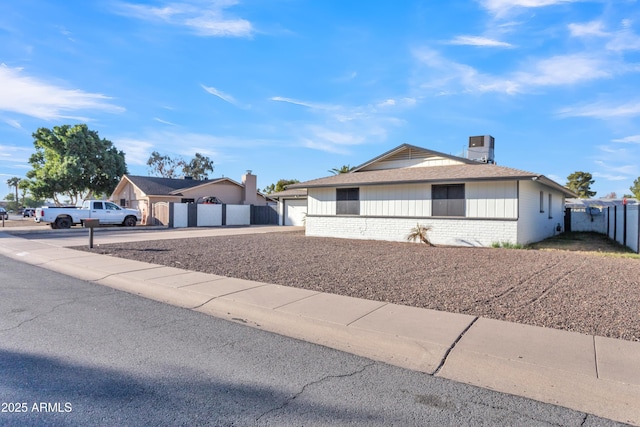 view of ranch-style home