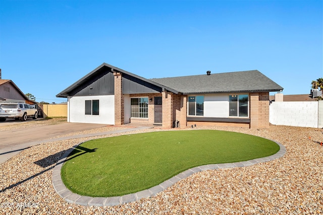 view of ranch-style home