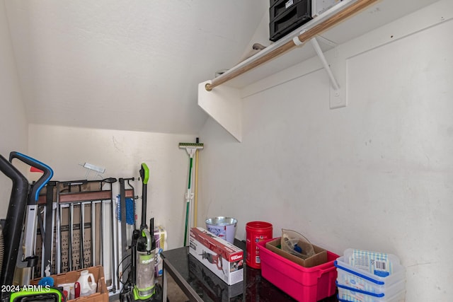 view of storage