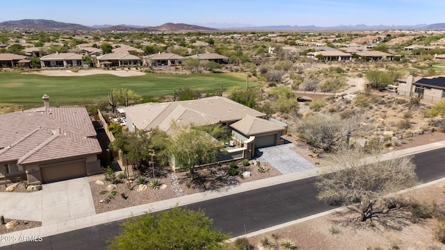 3045 W Feather Sound Dr, Phoenix, AZ 85086 - aerial view of residential area with mountains and a local golf course